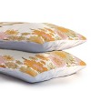 Deny Designs King Iveta Abolina Retro Florals 70s Cream Pillow Shams - 3 of 3