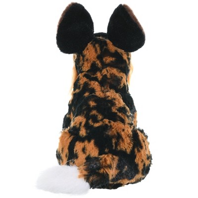 Wild Republic African Wild Dog Plush Toy, 8 Inches