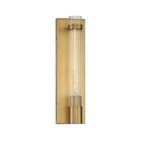 Savoy House Willmar 1 - Light Wall Light in  Warm Brass - 1 of 1