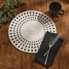 Split P Desi Printed Braided White Placemat Set of 4 - 2 of 4