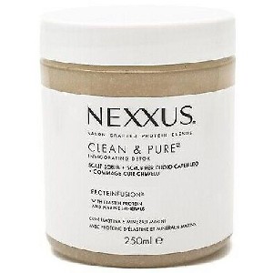 Nexxus Clean & Pure Scalp Scrub (8.4 oz / 250 mL) 0% Sulfates Dyes and Parabens | Gentle Exfoliation | Recover and ReBalance Your Hair - 1 of 4