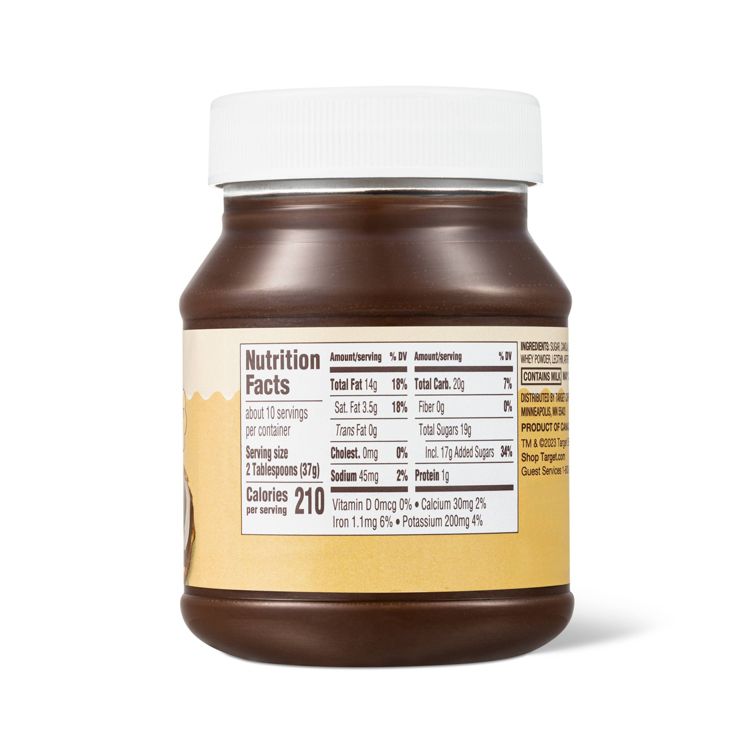 Salted Caramel Cocoa Spread - 13oz - Favorite Day™, 3 of 4