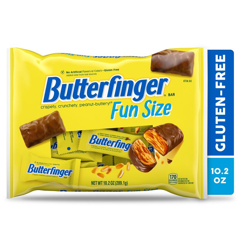 Butterfinger Fun Size Chocolate Candy Bar 10.2oz Bag, 1 of 16