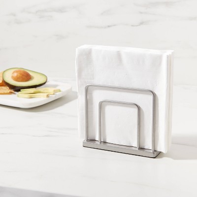 Steel Napkin Holder Nickel - Threshold&#8482;