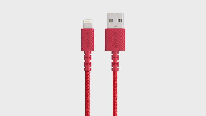 Anker 6&#39; Braided Lightning to USB-A Charging Cable - White, 2 of 5, play video