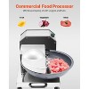 VEVOR Food Processor & Vegetable Chopper, 3000RPM Food-Grade Stainless Steel Food Processor Chopper with S-Curve Blade, Multifunctional, Gray - 3 of 4