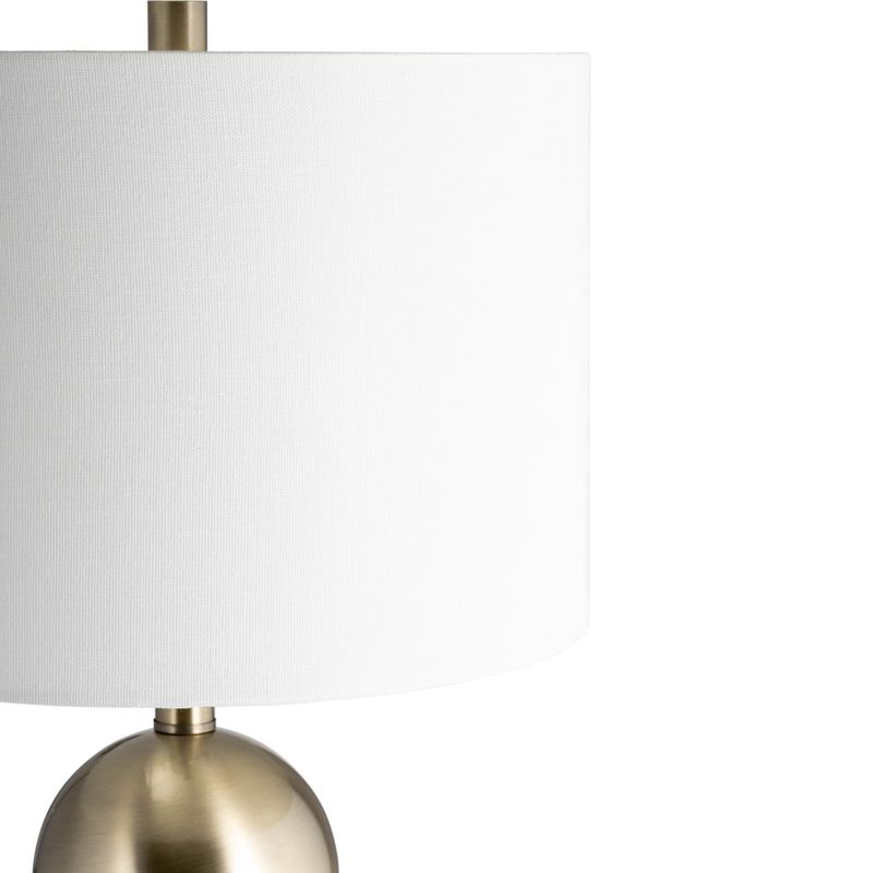 SAGEBROOK HOME 30&#34; Stacking Orbs Marble Table Lamp Gold/White, 5 of 9
