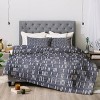 Holli Zollinger Bogo Mudcloth Comforter Set Blue - Deny Designs - image 2 of 4