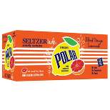 Polar Blood Orange Lemon Seltzer Water - 8pk/12 fl oz Cans