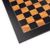 WE Games Deluxe Black & Olive Wood Chess Board – Handmade in Spain, 22 in. - 3 of 4
