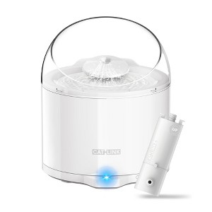 CATLINK Cat Water Fountain, 91.7oz/2.6L, Wireless Pump, Auto Health Monitoring, Pure 2 - 1 of 4