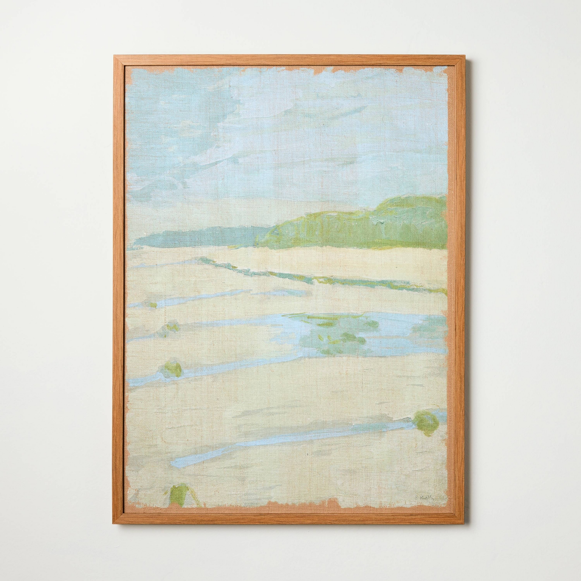 24"x32" XL Abstract Beach Wall Art - Hearth & Hand™ with Magnolia