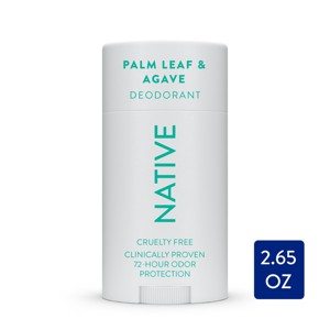 Native Deodorant for Men & Women - Palm Leaf & Agave - Aluminum Free - 2.65 oz - 1 of 4
