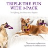 Itopfox Tough Dog Toys for Aggressive Chewers 3 Pack, Indestructible Dog Toy for Large Dogs, Bacon Flavored, Keeps Dogs Busy - 3 of 4