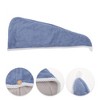 Unique Bargains Water-absorbent Double Layer Hair Towel 1 Pc - 3 of 4