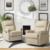 Set of 2 Lorenzo Genuine Leather Power Rocking Recliner | ARTFUL LIVING DESIGN - 2 of 4