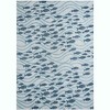 Unique Loom Outdoor Coastal Shoal Fishes Woven Area Rug - 2 of 4
