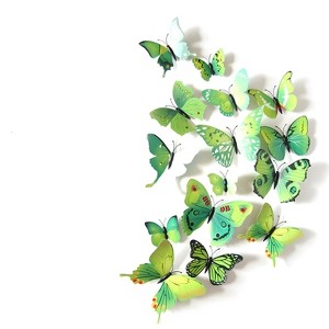 Kitcheniva 3D Butterfly Wall Stickers Art Decals - 1 of 3