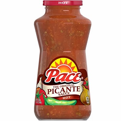 Pace Hot Picante Sauce 24 oz (Pack of 2)