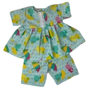 Doll Clothes Superstore Handmade Dress With Pants Fits 15-16 Inch Cabbage Patch Kid Dolls - 1 of 4