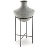 Signature Design by Ashley Estonbank 35" Metal Vase, Distressed Cream Farmhouse - 4 of 4