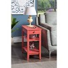 American Heritage 3 Tier End Table with Drawer - Breighton Home - 2 of 4