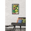 Trends International Marvel Trading Cards - Iron Fist Framed Wall Poster Prints - 2 of 4