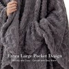 Walensee Warm Wearable Blanket with Pockets for Adults (59 x 63 inch) - 3 of 4