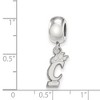 Black Bow Jewelry Sterling Silver Cincinnati Bearcats NCAA Bead Charm - 3 of 4