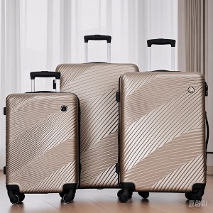KTMBDW Luggage 3 Piece Set Suitcase Spinner Hardshell Lightweight TSA Lock (3 piece set(20in24in28in)) - 1 of 4