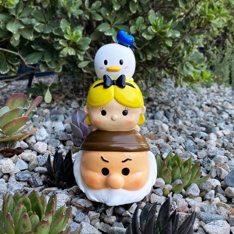 Disney 10" Tsum Tsum Resin Garden Statue With Grumpy, Alice And Donald Duck, 5 of 6