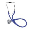 Mabis Adult Blue Pocket Aneroid Reusable Aneroid / Stethoscope Set 2-Tubes 01-360-211 1 Each - 3 of 3