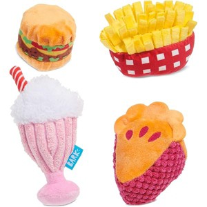 Barkbox Dine & Dash Dog Toy Bundle ¨C Squeaky Dog Toys ¨C Plush Dog Toys ¨C Puppy and Pet Toys for Small Dogs - 1 of 1