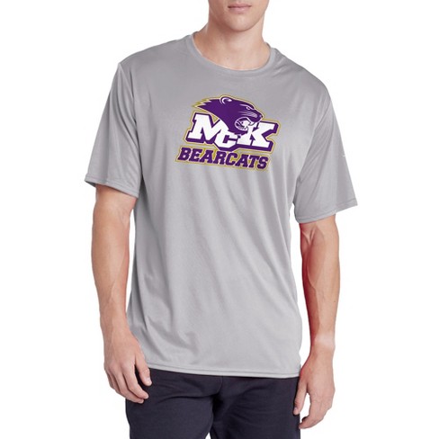 Mckendree University Adult Sport Active T-Shirt Primary Logo, Athletic Heather - image 1 of 4