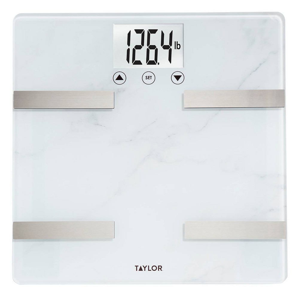 Taylor BIA Weight Tracking Digital Scale - Marble Design