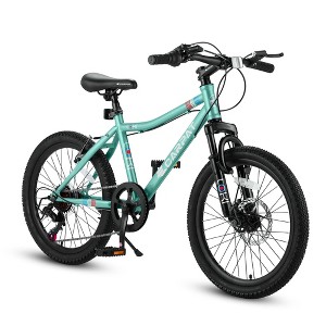 VASIP 20"  Kids' Bike, Boys Girls Mountain Bike Ages 8-12, 7 Speed Teenager Children Kids' Bicycles - 1 of 4