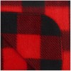 Girl's 6-12 Red And Black Checks Buffalo 3-Piece gloves scarf Hat Winter Set - 2 of 3