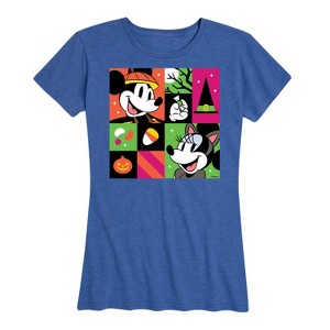 Women's - Disney - Halloween Party Short Sleeve Graphic T-Shirt - 1 of 4