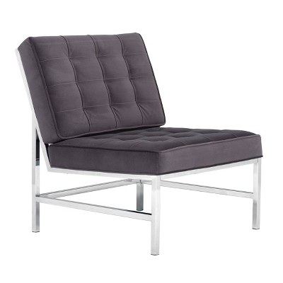Ashlar Velvet Accent Chair Deep Taupe - Studio Designs Home