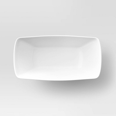 96oz Porcelain Swerve Serving Bowl - Threshold&#8482;