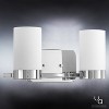 Urban Ambiance Luxury Contemporary Bathroom Vanity Light,  7.5"H x 15.375"W,  Polished Chrome Finish, UHP2290 - 3 of 4