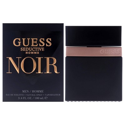 Guess Seductive Homme Noir Men's EDT Spray - 3.4 fl oz