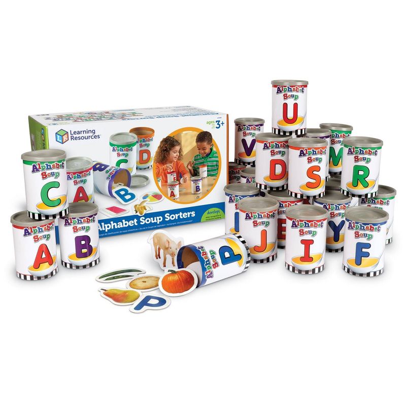 Learning Resources Alphabet Soup Sorters, 4 of 8