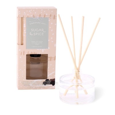 1.35 fl oz Holiday Sugar & Spice Mini Oil Diffuser - Signature Soy