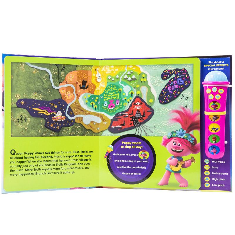 Trolls 2 Voice Changing Microphone Book (Board Book), 2 of 5