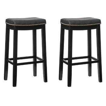 Set of 2 Claridge Barstools - Linon