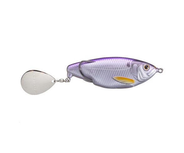 LiveTarget Lures Commotion Shad Hard Bait Lure - Metallic Violet Shad - 2 1/2" - 1/2 oz