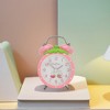 REGALWOVEN Strawberry Plastic Analog Battery Powered Alarm Clock3.5"L x 2.4"W x 4.7"H 1 Pc - 2 of 4