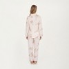 Anna-Kaci Lounge Women's 2-Piece Set Long Sleeve Button Front Pajama Top with Matching Relaxed Fit Pants Floral Print Sleepwear - 4 of 4