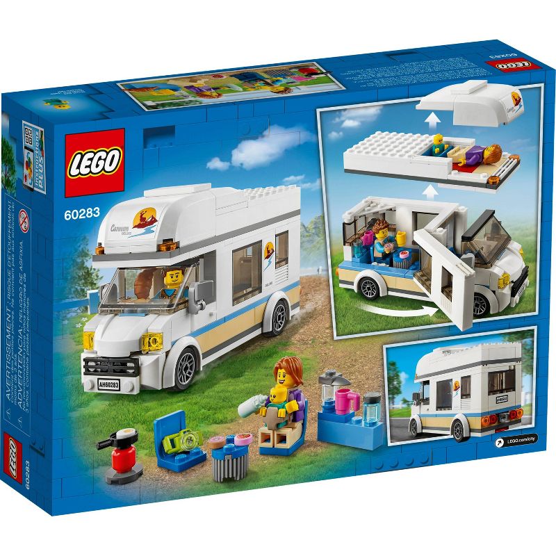 LEGO City Great Vehicles Holiday Camper Van Toy Car 60283, 6 of 13